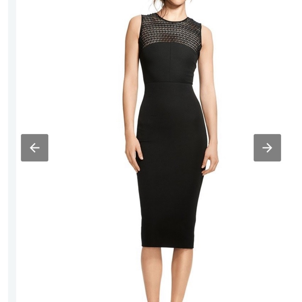 Roland Mouret for Banana Republic Black Dress Sz 2